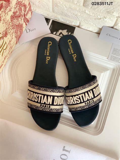 dior cd slides|dior slippers women.